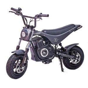 Burromax Electric Mini bike, TT1000R - Matte Black Carbon Fiber