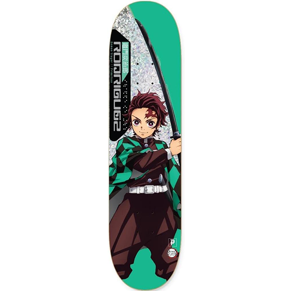 Primitive x Demon Slayer Rodriguez Tanjiro Deck Green 8.25"